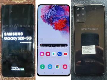 三星S20名稱已定？5G版S20+手機照疑洩