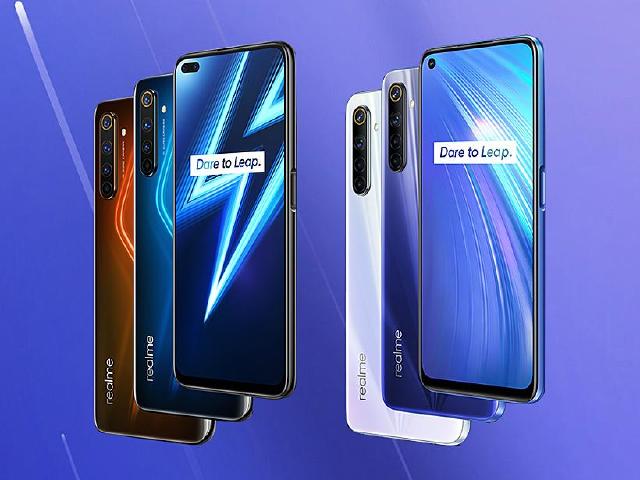 90Hz螢幕、64MP四鏡頭 realme 6系列與智慧手環發表