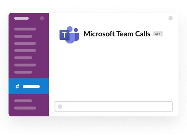 Slack增加Microsoft Teams Calls功能串接線上通話