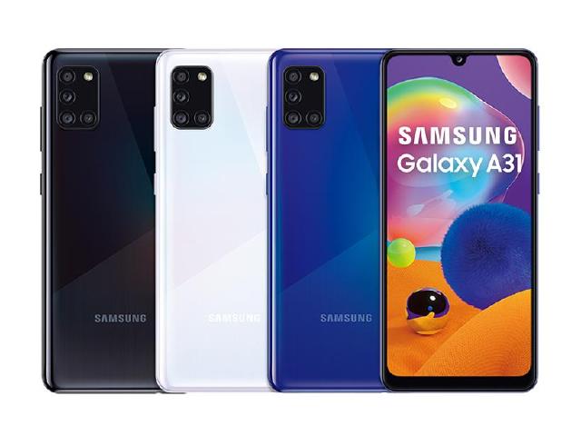 6.4吋螢幕、4鏡頭手機！三星Galaxy A31台灣5月上市