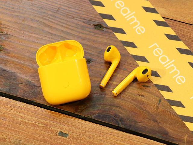 realme真無線耳機Buds Air黃色款 4/27開賣