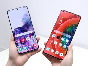 5G旗艦外觀與效能比較！三星S20 Ultra對上OPPO Find X2 Pro