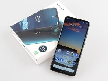 平價四主鏡頭 6.55吋手機Nokia 5.3開箱