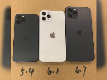三尺寸iPhone 12模型機曝光 4G版售價傳比11還便宜