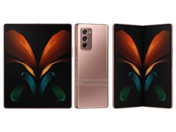 SAMSUNG Z Fold 2折疊螢幕手機 雙螢幕皆改用挖孔設計