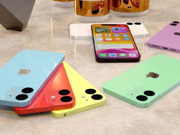 iPhone 12多彩機身模擬圖曝光 Pro版鏡頭傳較前代大一些