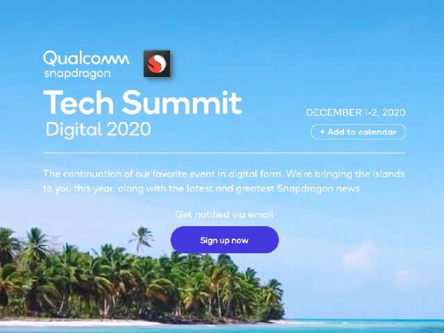 高通驍龍技術高峰會年底線上舉辦 S875與5G新技術可望亮相