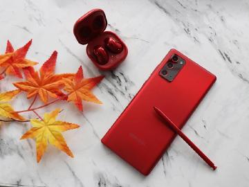 新顏色上市先體驗！三星Note 20星霧紅與Buds Live星幻紅