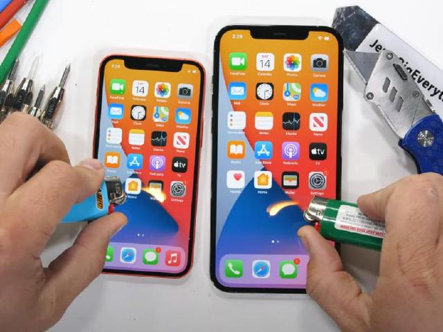 超瓷晶盾面板能耐燒灼！iPhone 12 Pro Max與12 mini耐用度測試