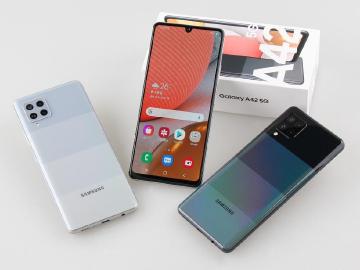 5千大電量 6.6吋SAMSUNG A42 5G平價手機開箱