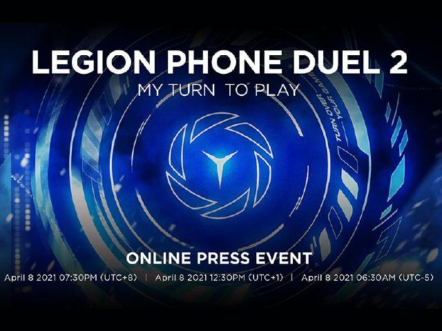 聯想二代電競手機 Legion Phone Duel 2確定4/8發表