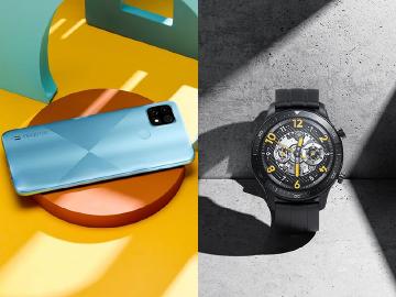 realme C21手機與watch S Pro手錶 4月中旬上市
