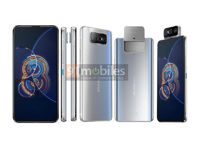 華碩新手機提前曝光 ZenFone 8與8 Flip外型規格搶先看
