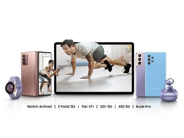 三星夏季優惠7月登場 S21購買登陸送ITFIT筋膜槍