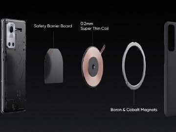 realme發表全球最快50W磁吸無線閃充 MagDart多樣化配件亮相