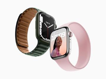 Apple Watch Series 7螢幕變大 IP6X防塵與WR50防水規格