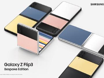 三星發表Bespoke定製版Z Flip3 攜手Maison Kitsuné推出專屬手錶與耳機
