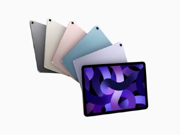 iPad Air 2022新版採用M1 支援5G並升級前鏡頭