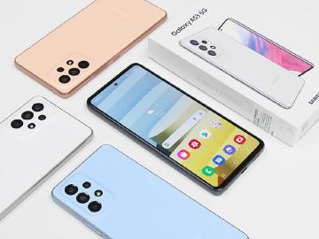 繽紛色彩再現 SAMSUNG A53 5G防水豆豆機全色系開箱