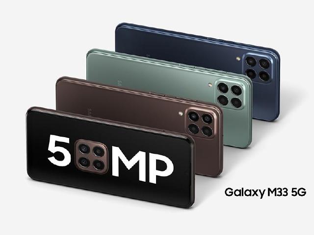 三星5G平價新機 SAMSUNG M33蝦皮加碼好禮二選一