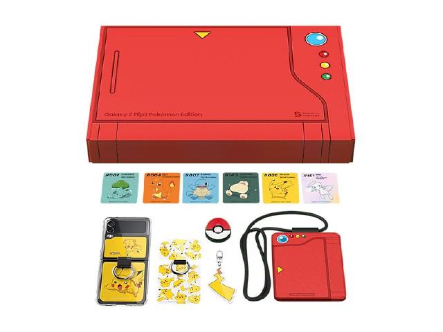 目標是寶可夢大師！三星韓國發表Galaxy Z Flip3寶可夢特別版手機
