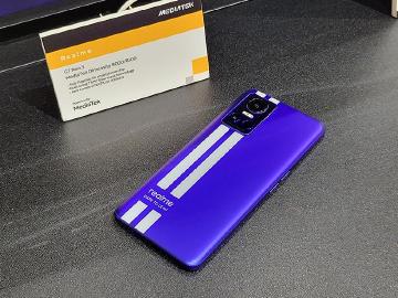 聯發科展出天璣8100手機 realme GT Neo3台灣近期有望引進