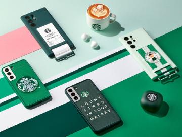 三星攜手星巴克打造Galaxy S22系列與Buds2聯名保護殼