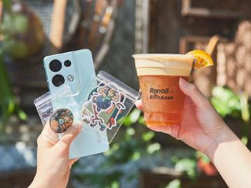 OPPO攜手台中人氣咖啡店 打造Reno8系列夜玩快閃計畫