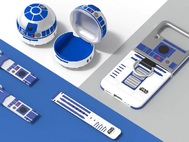星戰迷別錯過！三星推出Z Flip4星際大戰R2-D2聯名配件