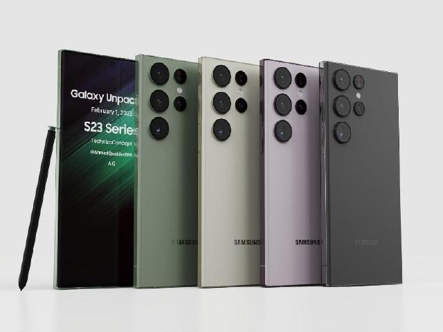 三星S23系列傳無128GB容量版本 S23 Ultra實機照疑洩機身曲線