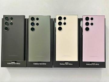 發表前再曝光！三星S23 Ultra手機本體與盒裝實拍照疑洩