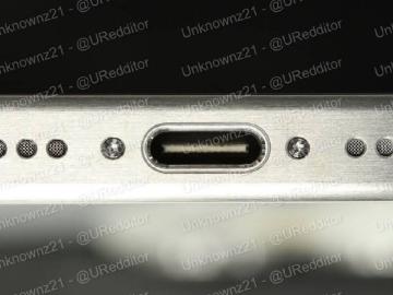USB Type-C規格確認？iPhone 15 Pro實機照疑洩底部設計