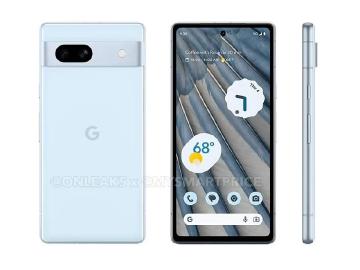 Google Pixel 7a渲染圖疑洩藍色版本 規格再曝光