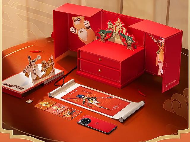 攜手原神三年戰略合作 OnePlus發表一加Ace 2「香菱」限定版手機