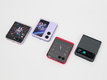 台灣上市小摺手機 Z Flip5、N2 Flip與razr 40規格比較整理