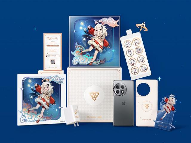 OnePlus攜手原神 Ace 2 Pro派蒙主題手機禮盒推出