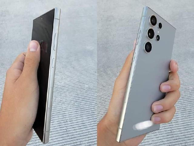 三星S24 Ultra長這樣？傳聞中的實機照透露新機外型設計