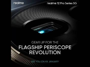 realme 12 Pro系列5G手機1月發表 找來奢華錶設計師打磨外型