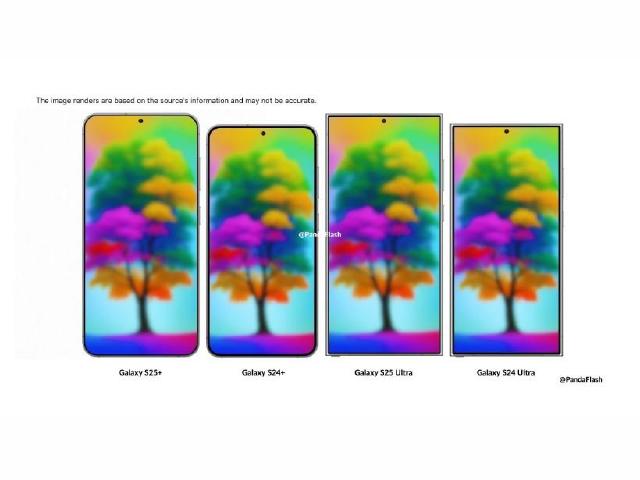 三星S25 Ultra會有大調整？4個螢幕設計方案疑似曝光