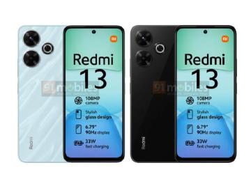 Redmi 13傳搭載聯發科G91 Ultra 改用雙鏡頭主相機與33W快充
