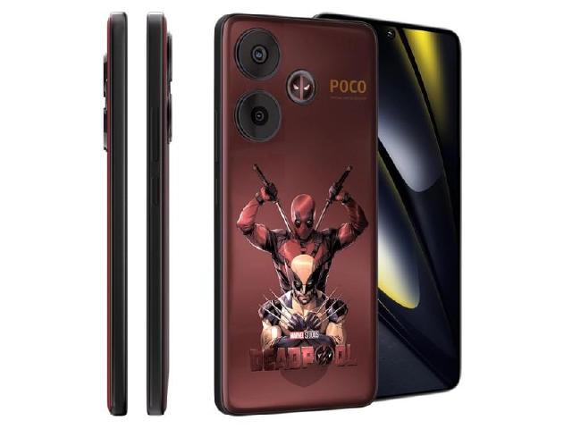 POCO F6死侍與金鋼狼電影聯名限量款 8月印度開賣