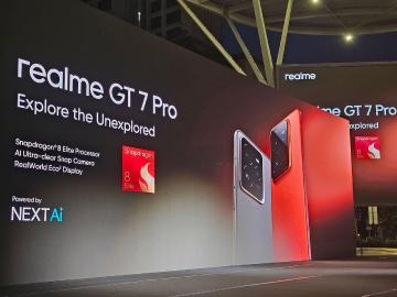 搭載高通S8 Elite的realme GT 7 Pro 搶先在中國以外市場推出