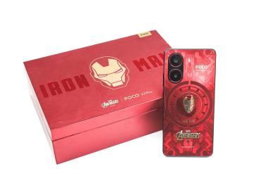 漫威迷注意！POCO X7 Pro鋼鐵人聯名款手機開箱