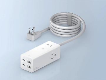 小米延長線推出65W GaN氮化鎵版本！可同時替最多7組裝置供電