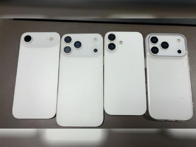 外觀設計定案？iPhone 17系列多款模型機在網上曝光