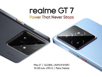 realme GT 7系列散熱細節公布 5月底巴黎發表、台灣未來會上市