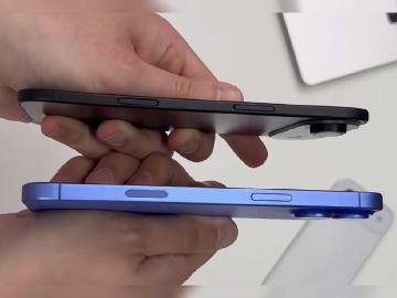 iPhone 17 Air模型機再洩 iPhone 16 Plus對比厚度差這麼多