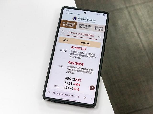 統一發票開獎啦！114年5-6月中獎號碼一次看