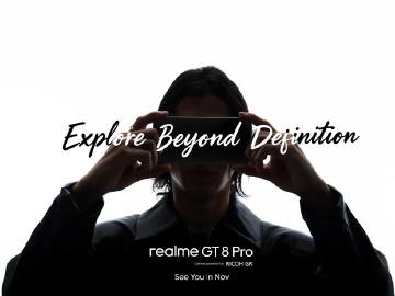 搭載理光GR影像系統 realme GT 8 Pro旗艦手機11月印度發表