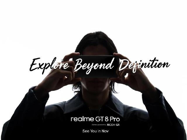 搭載理光GR影像系統 realme GT 8 Pro旗艦手機11月印度發表